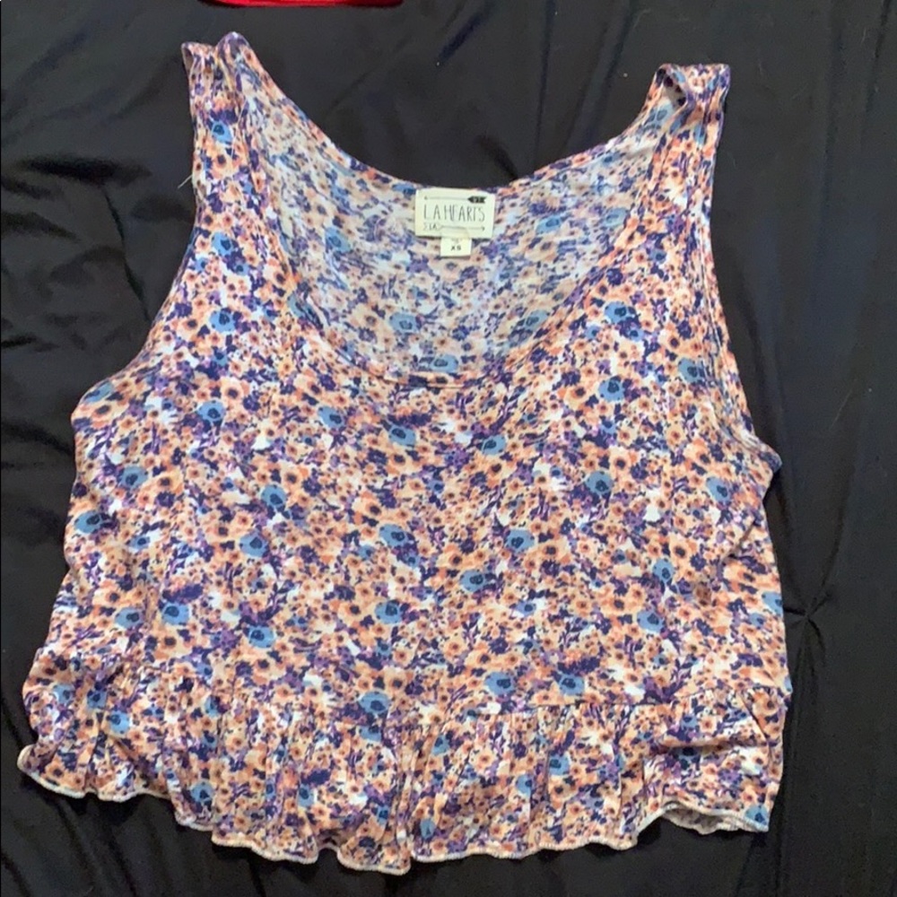 cropped PacSun tank top